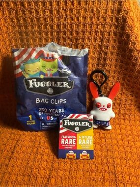 NWP:250 Yrs of Fuggtastic Fuggler Keychain: Common “USA All the Way”